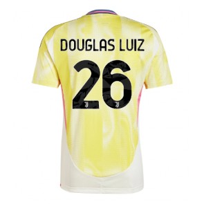 Juventus Douglas Luiz #26 Venkovní Dres 2024-25 Krátký Rukáv